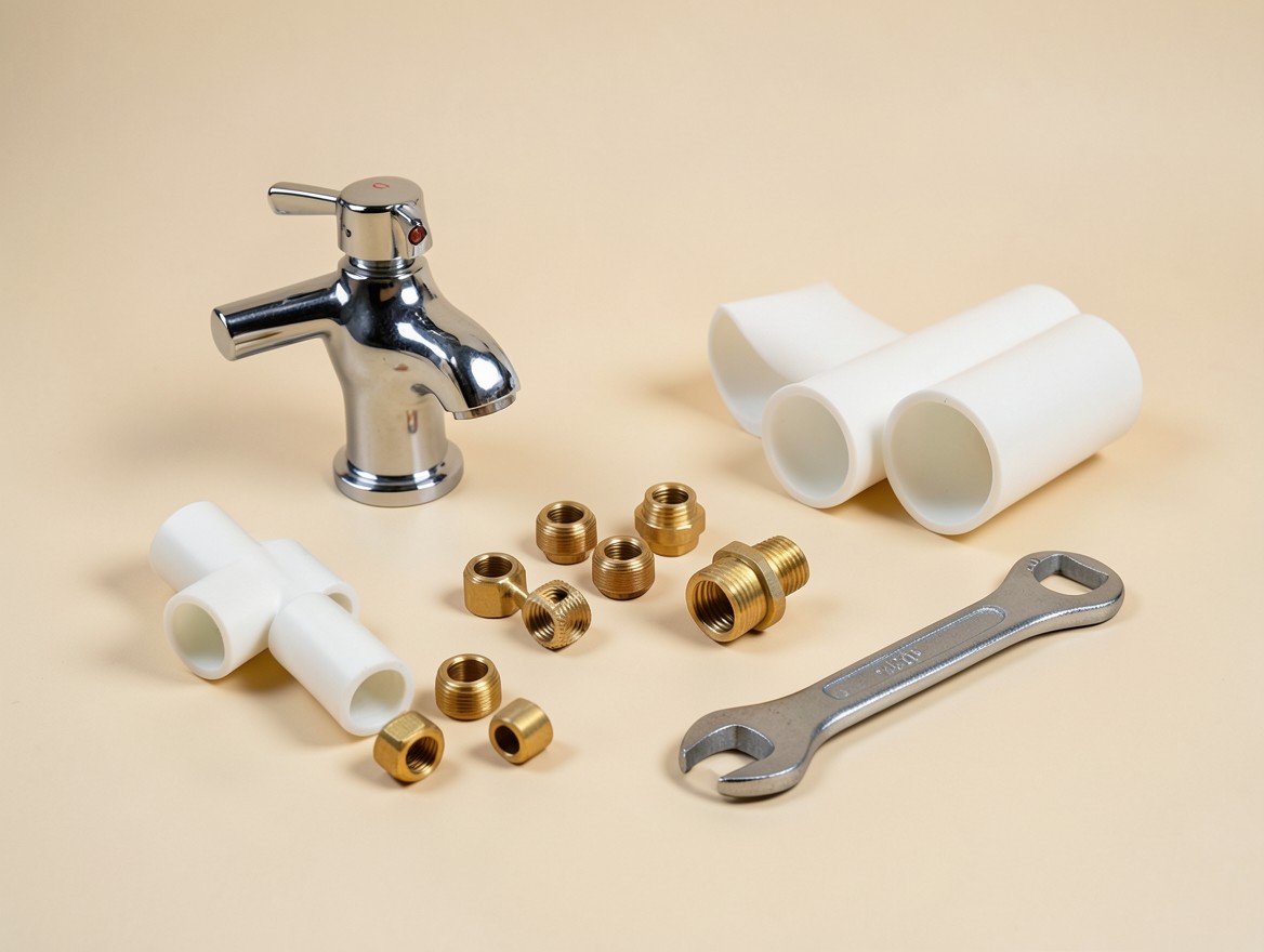 Accesorios para plomería, tubos y llave